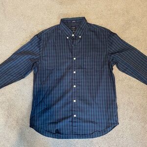 J. Crew Blue Casual Button Down Shirt